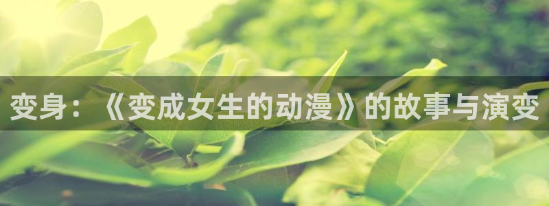 omofun动漫分类推荐:变身:《变成女生的动漫》的故事与演变配图