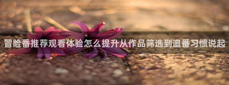 omofun动漫官网最新:冒险番推荐观看体验怎么提升从作品筛选到追番习惯说起配图