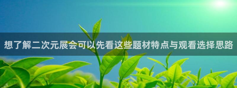 omofun经典作品:想了解二次元展会可以先看这些题材特点与观看选择思路配图